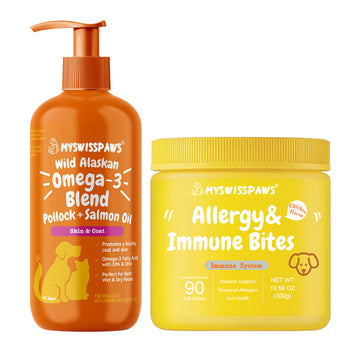 Allergy &Immune Bites™ &amp für Hunde - 2er-Pack