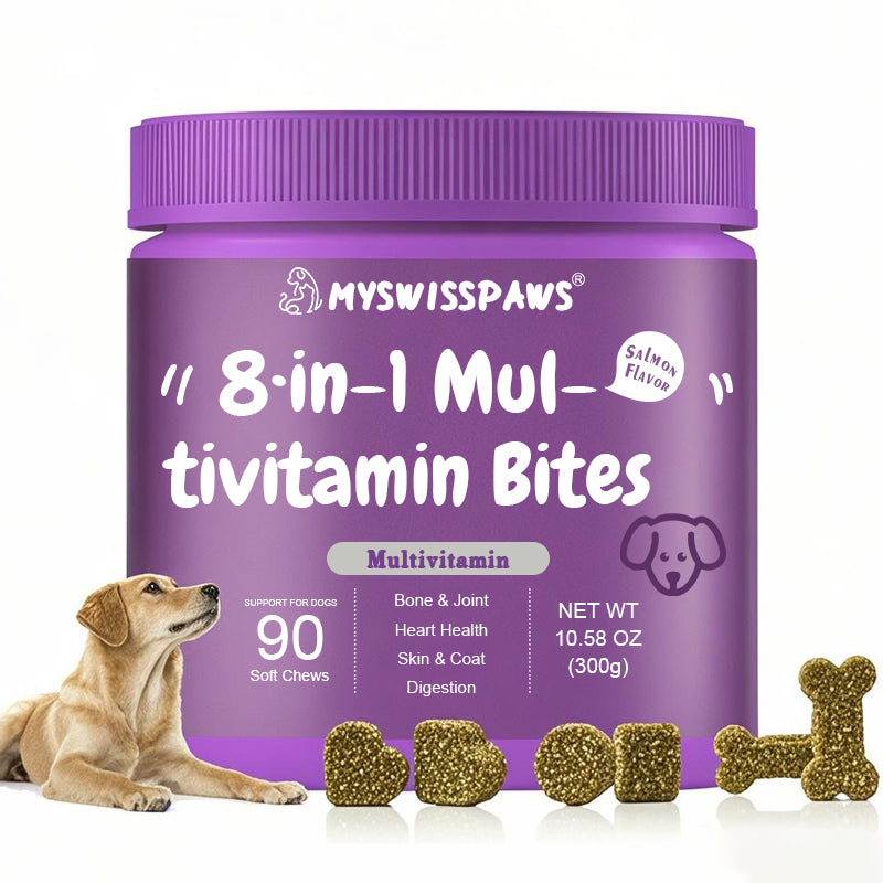 8-in-1 Multivitamin Bites ,für Hund, Rindfleischgeschmack