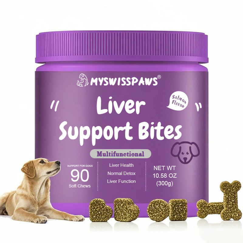 Liver Support Bites, für Hunde, Hühnchen