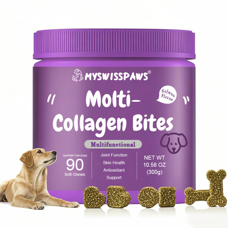 Multi-Collagen Bites™, für Hunde, Entengeschmack