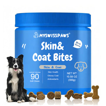 Skin & Fell Bites, für Hunde, Rindfleischgeschmack