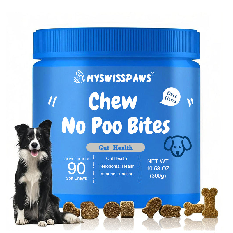Chew No Poo Bites,für Hunde, Rindfleischgeschmack