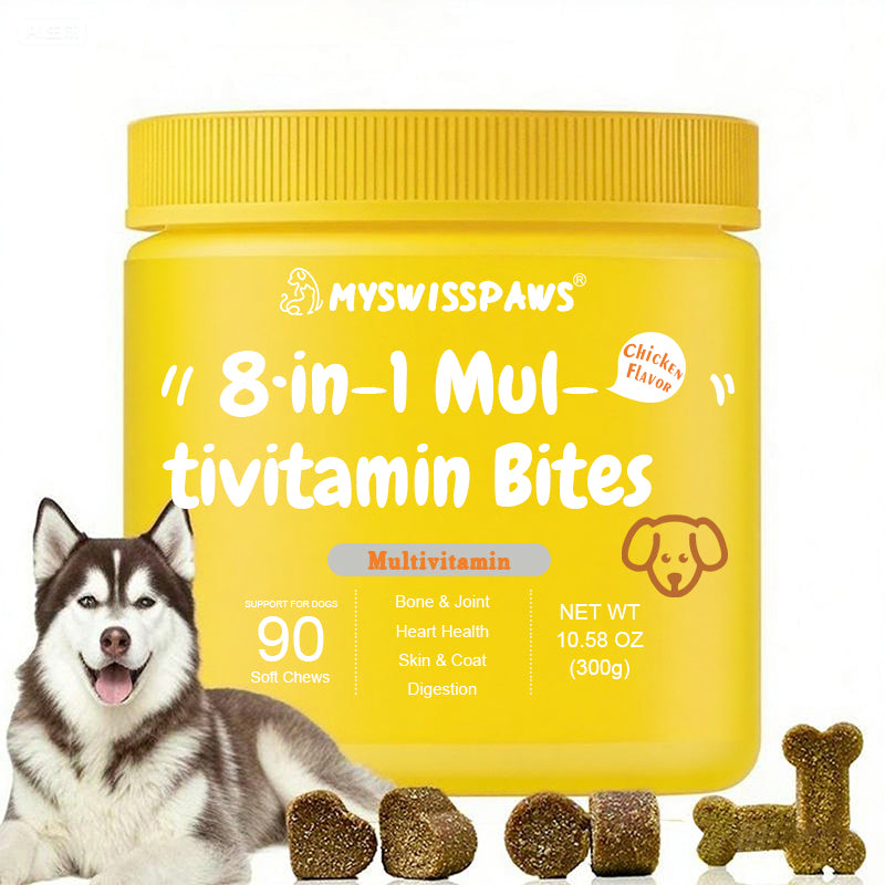8-in-1 Multivitamin Bites,für Hunde,Hühnergeschmack