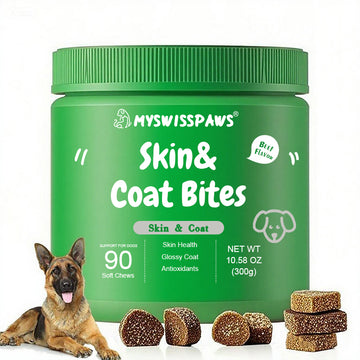 Skin & Fell Bites, für Hunde, Rindfleischgeschmack