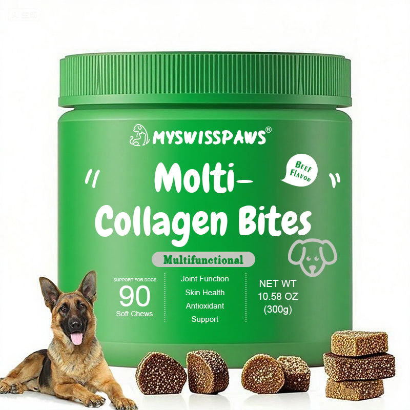 Multi-Collagen Bites™, für Hunde, Entengeschmack